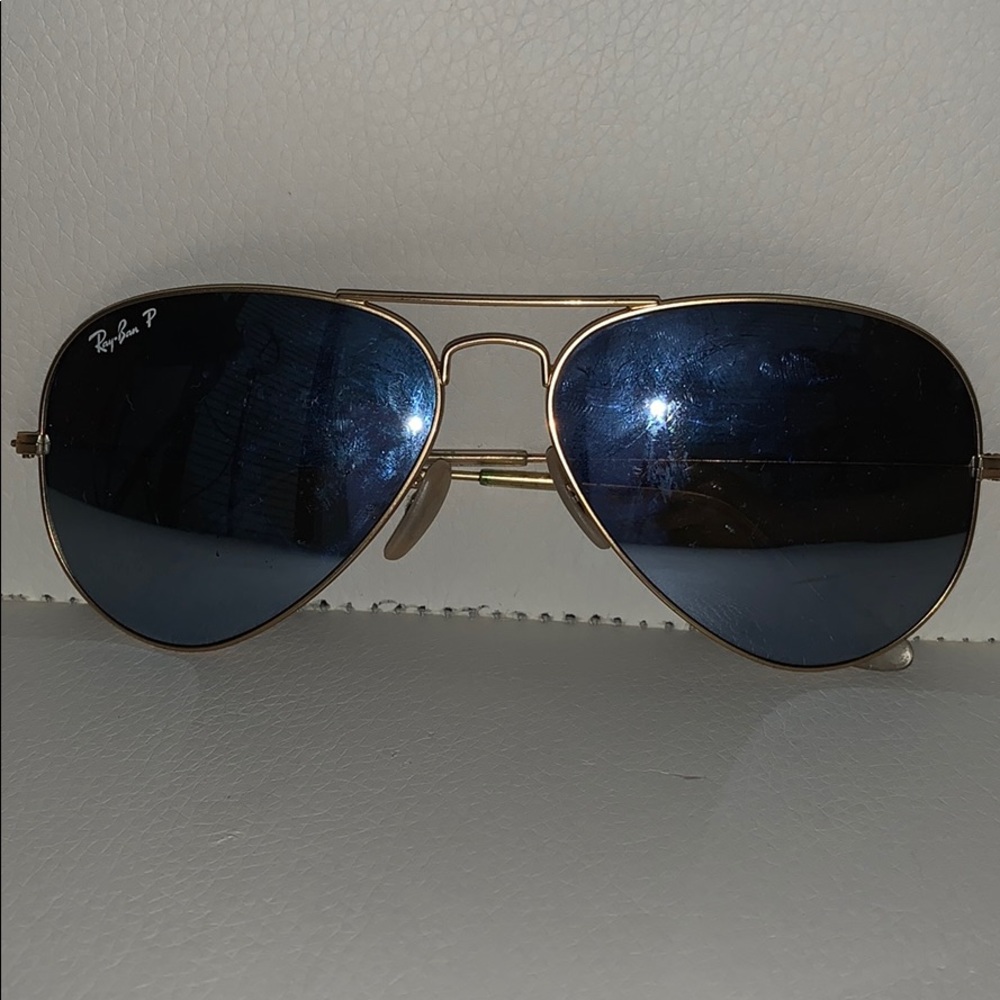 Ray Bans Polarized AVIATOR FLASH Lenses
